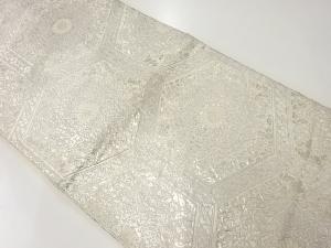 アンティーク　亀甲繋ぎに華紋織出し袋帯（材料）